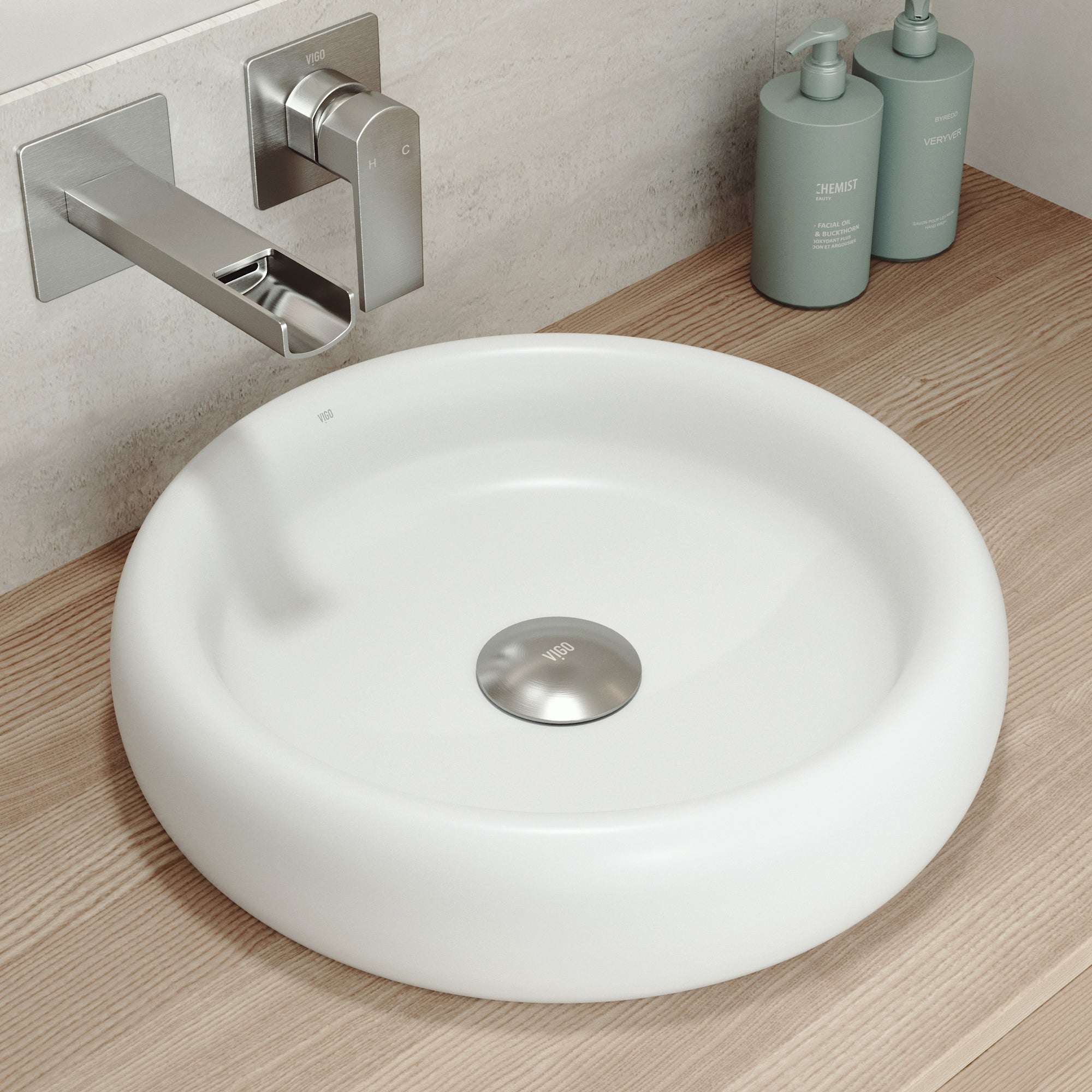 Matte Stone Sinks